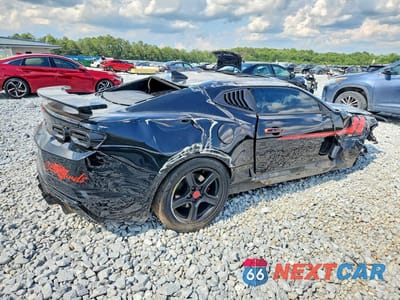 Trzecie zdjęcie samochodu z tyłu: 2023 CHEVROLET CAMARO LS VIN:1G1FB1RX7P0132637 - miniatura