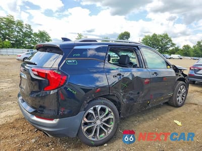 Trzecie zdjęcie samochodu z tyłu: 2019 GMC TERRAIN SLT VIN:3GKALPEX2KL144377 - miniatura