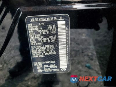 Zdjęcie 13 z 13 samochodu: 2021 INFINITI QX80 LUXE VIN:JN8AZ2AF9M9716958 - miniatura