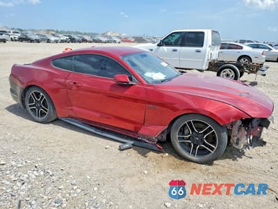 Czwarte zdjęcie samochodu z boku: 2018 FORD MUSTANG GT VIN:1FA6P8CFXJ5128390 - miniatura