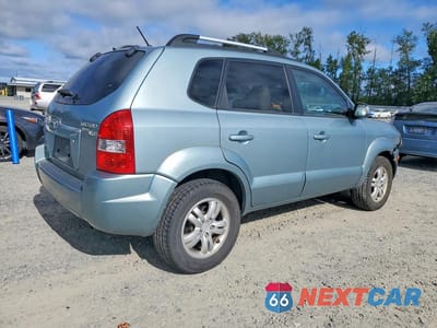 Trzecie zdjęcie samochodu z tyłu: 2007 HYUNDAI TUCSON SE/LIMITED VIN:KM8JN72D97U486241 - miniatura