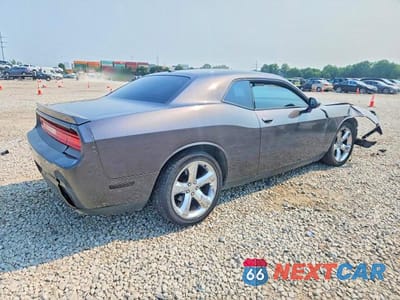 Trzecie zdjęcie samochodu z tyłu: 2013 DODGE CHALLENGER SXT VIN:2C3CDYAG0DH573885 - miniatura