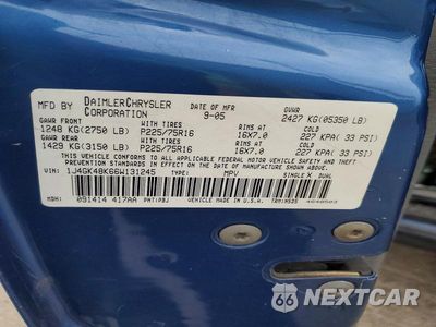 Zdjęcie 12 z 12 samochodu: 2006 JEEP LIBERTY SPORT VIN:1J4GK48K66W131245 - miniatura