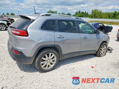 Trzecie zdjęcie samochodu z tyłu: 2016 JEEP CHEROKEE LIMITED VIN:1C4PJMDB5GW253742 - miniatura