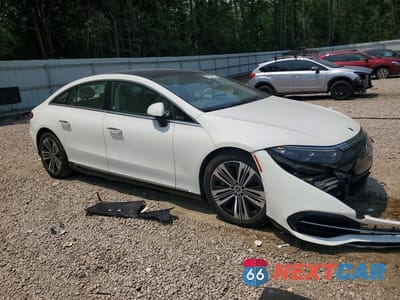 Czwarte zdjęcie samochodu z boku: 2022 MERCEDES-BENZ EQS SEDAN 450+ VIN:W1KCG2DB9NA003454 - miniatura