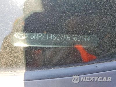 Zdjęcie 12 z 12 samochodu: 2008 HYUNDAI SONATA GLS VIN:5NPET46C78H360144 - miniatura