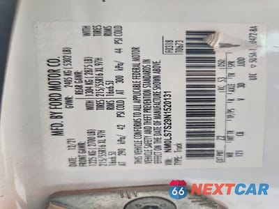 Zdjęcie 13 z 13 samochodu: 2022 FORD TRANSIT CONNECT XL VIN:NM0LS7S29N1520131 - miniatura