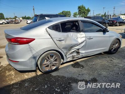 Trzecie zdjęcie samochodu z tyłu: 2018 HYUNDAI ELANTRA SEL VIN:KMHD84LF0JU587954 - miniatura