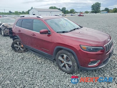 Czwarte zdjęcie samochodu z boku: 2019 JEEP CHEROKEE LIMITED VIN:1C4PJMDX1KD398101 - miniatura