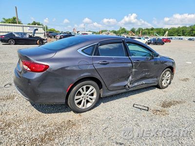Trzecie zdjęcie samochodu z tyłu: 2015 CHRYSLER 200 LIMITED VIN:1C3CCCABXFN700128 - miniatura