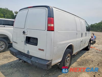 Trzecie zdjęcie samochodu z tyłu: 2005 GMC SAVANA 2500 DELIVERY VAN VIN:1GTGG25V651250452 - miniatura
