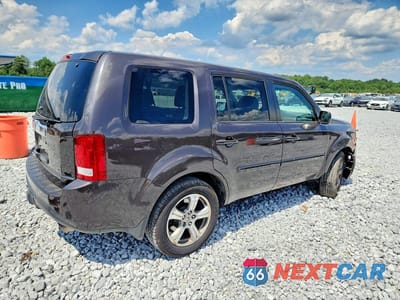 Trzecie zdjęcie samochodu z tyłu: 2012 HONDA PILOT EXL VIN:5FNYF3H57CB025504 - miniatura