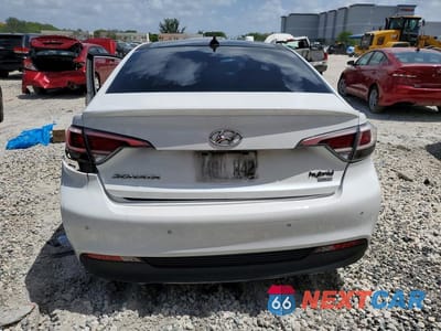 Zdjęcie 6 z 12 samochodu: 2016 HYUNDAI SONATA HYBRID LIMITED VIN:KMHE34L12GA031694 - miniatura
