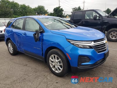 Czwarte zdjęcie samochodu z boku: 2024 CHEVROLET EQUINOX LS VIN:3GNAXHEG8RL168139 - miniatura