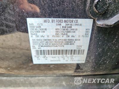 Zdjęcie 14 z 14 samochodu: 2026 FORD EXPLORER ACTIVE VIN:1FMUK8DH3TGA71372 - miniatura
