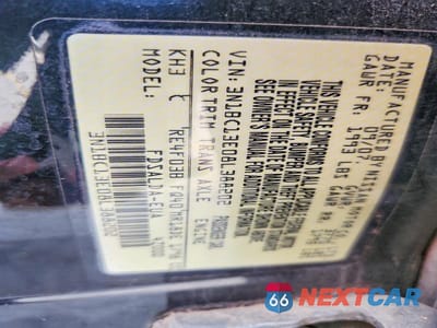 Zdjęcie 12 z 12 samochodu: 2008 NISSAN VERSA 1.8 S VIN:3N1BC13E08L388202 - miniatura