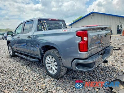 Drugie zdjęcie samochodu z przodu: 2021 CHEVROLET SILVERADO K1500 CUSTOM VIN:3GCUYBEF1MG140885 - miniatura