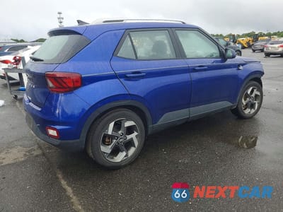 Trzecie zdjęcie samochodu z tyłu: 2020 HYUNDAI VENUE SEL VIN:KMHRC8A3XLU015118 - miniatura