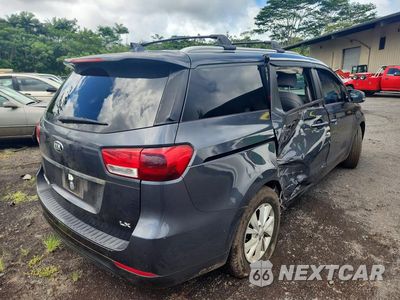 Trzecie zdjęcie samochodu z tyłu: 2016 KIA SEDONA LX VIN:KNDMB5C18G6148949 - miniatura