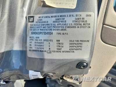 Zdjęcie 12 z 12 samochodu: 2007 CHEVROLET HHR LT VIN:3GNDA33P87S543034 - miniatura
