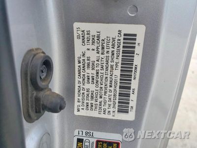 Zdjęcie 12 z 12 samochodu: 2015 HONDA CIVIC LX VIN:2HGFG3B53FH520117 - miniatura