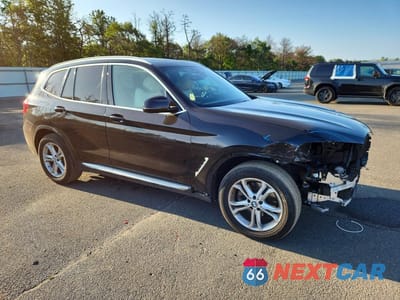 Czwarte zdjęcie samochodu z boku: 2021 BMW X3 XDRIVE30I VIN:5UXTY5C03M9G15269 - miniatura
