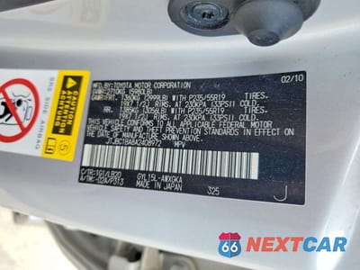 Zdjęcie 13 z 13 samochodu: 2010 LEXUS RX 450H VIN:JTJBC1BA8A2408972 - miniatura