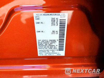 Zdjęcie 12 z 12 samochodu: 2021 NISSAN LEAF SV VIN:1N4AZ1CV5MC550778 - miniatura