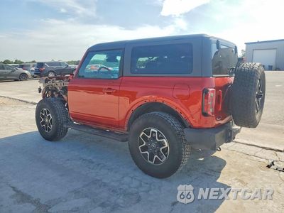 Drugie zdjęcie samochodu z przodu: 2022 FORD BRONCO BASE VIN:1FMDE5CPXNLB69288 - miniatura