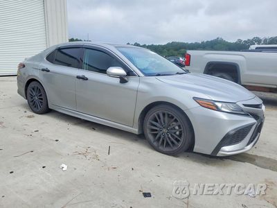 Czwarte zdjęcie samochodu z boku: 2021 TOYOTA CAMRY XSE VIN:4T1K61BK6MU037172 - miniatura