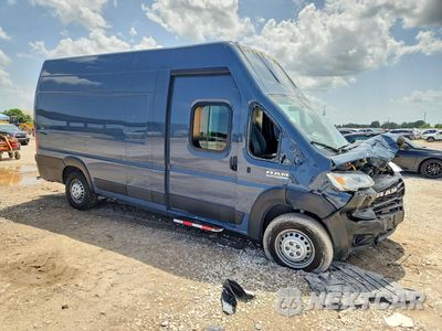 Czwarte zdjęcie samochodu z boku: 2024 RAM PROMASTER 3500 DELIVERY VAN VIN:3C6MRWAZ8RE131518 - miniatura
