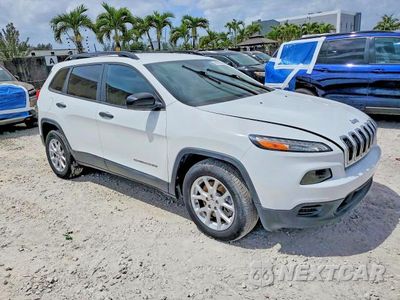 Czwarte zdjęcie samochodu z boku: 2016 JEEP CHEROKEE SPORT VIN:1C4PJLAB6GW234549 - miniatura