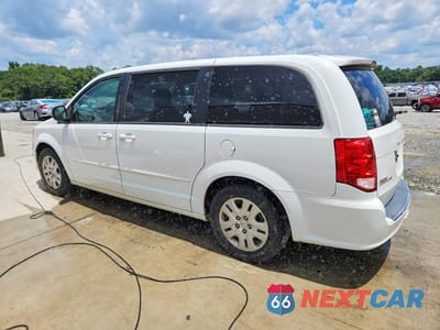 Drugie zdjęcie samochodu z przodu: 2016 DODGE GRAND CARAVAN SE VIN:2C4RDGBG9GR194879 - miniatura