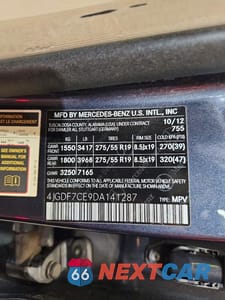 Zdjęcie 13 z 13 samochodu: 2013 MERCEDES-BENZ GL 450 4MATIC VIN:4JGDF7CE9DA141287 - miniatura