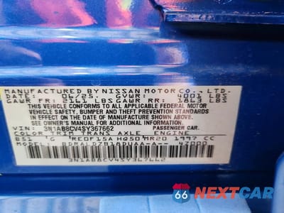 Zdjęcie 12 z 12 samochodu: 2025 NISSAN SENTRA SV VIN:3N1AB8CV4SY367662 - miniatura