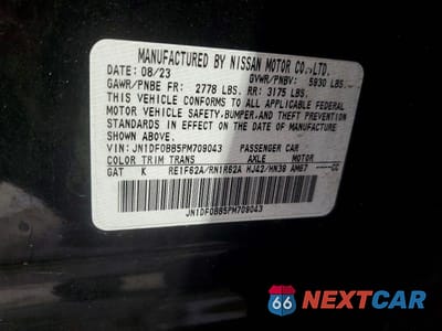 Zdjęcie 14 z 14 samochodu: 2023 NISSAN ARIYA EVOLVE+ E-4ORCE VIN:JN1DF0BB5PM709043 - miniatura