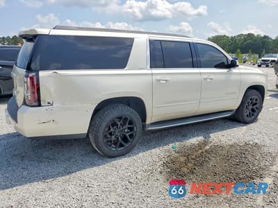 Trzecie zdjęcie samochodu z tyłu: 2015 GMC YUKON XL C1500 SLT VIN:1GKS1HKC4FR676911 - miniatura