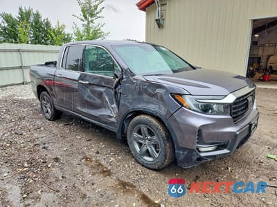 Czwarte zdjęcie samochodu z boku: 2022 HONDA RIDGELINE RTL VIN:5FPYK3F79NB016846 - miniatura