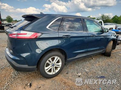 Trzecie zdjęcie samochodu z tyłu: 2019 FORD EDGE SEL VIN:2FMPK4J90KBC56486 - miniatura