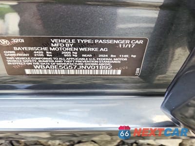 Zdjęcie 12 z 12 samochodu: 2018 BMW 320 XI VIN:WBA8E5G57JNV01892 - miniatura