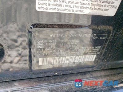 Zdjęcie 13 z 13 samochodu: 2010 SUBARU LEGACY 2.5I LIMITED VIN:4S3BMCL66A3227398 - miniatura