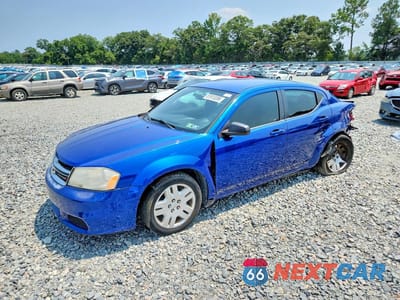 2013 DODGE AVENGER SE 1C3CDZAB8DN682757 - główne zdjęcie licytacji z USA - miniatura