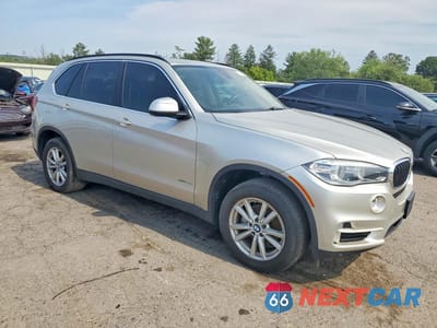Czwarte zdjęcie samochodu z boku: 2015 BMW X5 XDRIVE35I VIN:5UXKR0C53F0K57795 - miniatura