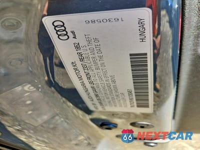 Zdjęcie 12 z 12 samochodu: 2016 AUDI TT VIN:TRUT5CFV9G1030451 - miniatura
