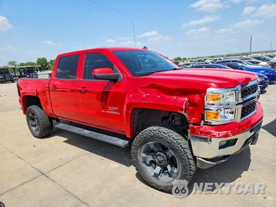 Czwarte zdjęcie samochodu z boku: 2014 CHEVROLET SILVERADO K1500 LT VIN:3GCUKREC2EG115057 - miniatura