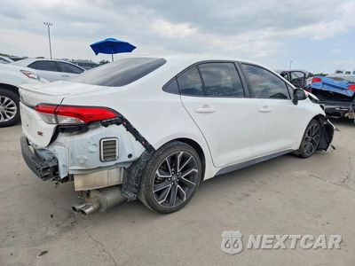 Trzecie zdjęcie samochodu z tyłu: 2021 TOYOTA COROLLA SE VIN:JTDS4MCE0MJ068813 - miniatura