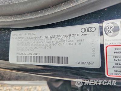 Zdjęcie 12 z 12 samochodu: 2015 AUDI A6 PRESTIGE VIN:WAUHGAFC2FN020491 - miniatura