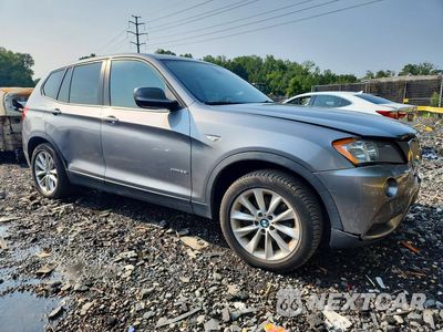Czwarte zdjęcie samochodu z boku: 2013 BMW X3 XDRIVE28I VIN:5UXWX9C51D0A16460 - miniatura