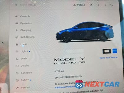 Zdjęcie 9 z 13 samochodu: 2026 TESLA MODEL Y VIN:7SAYGDEEXTF530754 - miniatura