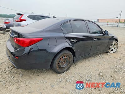 Trzecie zdjęcie samochodu z tyłu: 2014 INFINITI Q50 BASE VIN:JN1BV7AR8EM683777 - miniatura